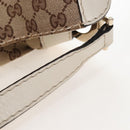 GUCCI GG Canvas Shoulder Bag Beige Gold 203506 Auth yk20974V-8
