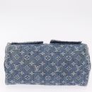 LOUIS VUITTON Monogram Denim Neo Speedy Hand Bag Blue M95019 LV Auth yk20976V-11