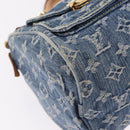 LOUIS VUITTON Monogram Denim Neo Speedy Hand Bag Blue M95019 LV Auth yk20976V-12