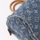 LOUIS VUITTON Monogram Denim Neo Speedy Hand Bag Blue M95019 LV Auth yk20976V-14