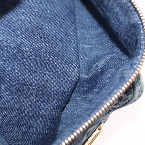 LOUIS VUITTON Monogram Denim Neo Speedy Hand Bag Blue M95019 LV Auth yk20976V