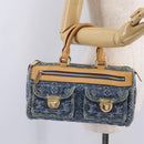 LOUIS VUITTON Monogram Denim Neo Speedy Hand Bag Blue M95019 LV Auth yk20976V-26