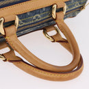 LOUIS VUITTON Monogram Denim Neo Speedy Hand Bag Blue M95019 LV Auth yk20976V-8
