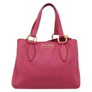 Miu Miu Hand Bag Leather Pink Gold Auth yk20977V-13