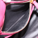 Miu Miu Hand Bag Leather Pink Gold Auth yk20977V-24