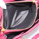 Miu Miu Hand Bag Leather Pink Gold Auth yk20977V-27