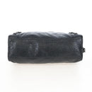 Balenciaga Le City Hand Bag Leather 2way Black 823058 Auth yk20979SAM-12