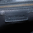 Balenciaga Le City Hand Bag Leather 2way Black 823058 Auth yk20979SAM-20