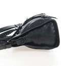 Balenciaga Le City Hand Bag Leather 2way Black 823058 Auth yk20979SAM-4