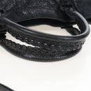 Balenciaga Le City Hand Bag Leather 2way Black 823058 Auth yk20979SAM-7