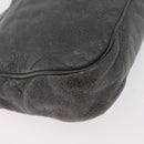 Balenciaga Giant hip Shoulder Bag Leather Gray Gold 237203 Auth yk20983A-19