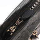 Balenciaga Giant hip Shoulder Bag Leather Gray Gold 237203 Auth yk20983A-10