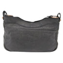 Balenciaga Giant hip Shoulder Bag Leather Gray Gold 237203 Auth yk20983A-2