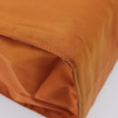 PRADA Hand Bag Nylon Orange Gold Auth yk20984A-17
