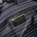 PRADA Hand Bag Nylon Orange Gold Auth yk20984A-21