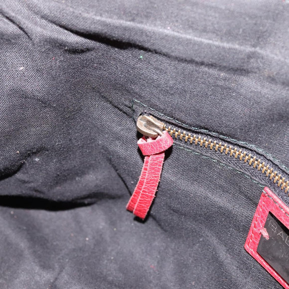 Balenciaga The First Hand Bag Leather 2way Red 103208 Auth yk20986M