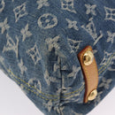 LOUIS VUITTON Monogram denim Buggy GM Shoulder Bag Blue M95048 LV Auth yk20988V-20