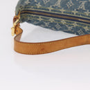 LOUIS VUITTON Monogram denim Buggy GM Shoulder Bag Blue M95048 LV Auth yk20988V-7