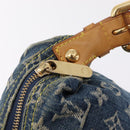 LOUIS VUITTON Monogram Denim Buggy GM Shoulder Bag Blue M95048 LV Auth yk20992V-20