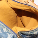 LOUIS VUITTON Monogram Denim Buggy GM Shoulder Bag Blue M95048 LV Auth yk20992V-24