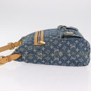 LOUIS VUITTON Monogram Denim Buggy GM Shoulder Bag Blue M95048 LV Auth yk20992V-6