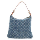 LOUIS VUITTON Monogram Denim Buggy GM Shoulder Bag Blue M95048 LV Auth yk20993V-3