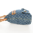 LOUIS VUITTON Monogram Denim Buggy GM Shoulder Bag Blue M95048 LV Auth yk20993V-4