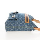 LOUIS VUITTON Monogram Denim Buggy GM Shoulder Bag Blue M95048 LV Auth yk20993V-5