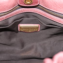 Miu Miu Hand Bag Leather 2way Pink Gold Auth yk20995SAM-19