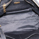 Miu Miu Hand Bag Leather 2way Black Gold Auth yk20999V-11