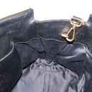 Miu Miu Hand Bag Leather 2way Black Gold Auth yk20999V-24