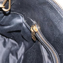 Miu Miu Hand Bag Leather 2way Black Gold Auth yk20999V-25