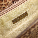 Bottega Veneta Chain Shoulder Bag Harako leather Brown Silver Auth yk21003-20