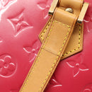 LOUIS VUITTON Monogram Vernis Houston Hand Bag Fran Boise M9135F Auth yk21004V-9