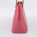 LOUIS VUITTON Monogram Vernis Houston Hand Bag Fran Boise M9135F Auth yk21004V-4