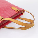 LOUIS VUITTON Monogram Vernis Houston Hand Bag Fran Boise M9135F Auth yk21004V-6
