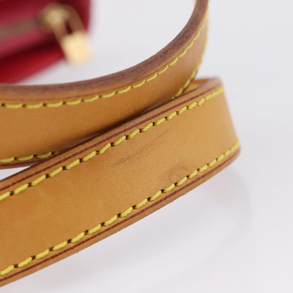 LOUIS VUITTON Monogram Vernis Houston Hand Bag Fran Boise M9135F Auth yk21004V