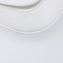 GUCCI Shoulder Bag Leather White Silver 001 3823 Auth yk21008V-11