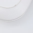 GUCCI Shoulder Bag Leather White Silver 001 3823 Auth yk21008V-12