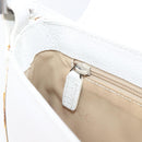 GUCCI Shoulder Bag Leather White Silver 001 3823 Auth yk21008V-26
