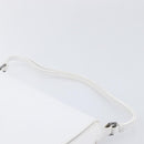 GUCCI Shoulder Bag Leather White Silver 001 3823 Auth yk21008V-8