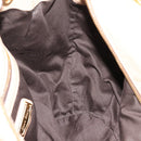Miu Miu Hand Bag Leather Beige Gold Auth yk21010V-21