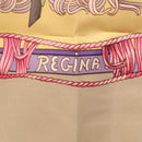 HERMES Carre 90 Scarf ""LES TAMBOURS"" Silk Yellow Auth yk21013M-12