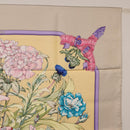 HERMES Carre 90 Scarf ""LES TAMBOURS"" Silk Yellow Auth yk21013M-4