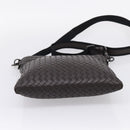 Bottega Veneta INTRECCIATO Shoulder Bag Leather Brown Auth yk21015V-5