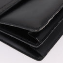 Christian Dior Shoulder Bag Leather Black Gold Auth yk21017A-9