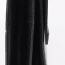 Christian Dior Shoulder Bag Leather Black Gold Auth yk21017A-5
