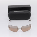 CHANEL Sunglasses metal Silver CC Auth yk21018M-11