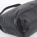 PRADA Shoulder Bag Leather Black Silver Auth yk21019V-14