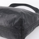 PRADA Shoulder Bag Leather Black Silver Auth yk21019V-15